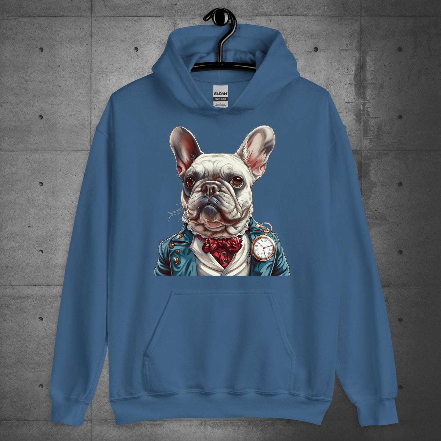 "Whimsical Wonderland Rabbit" Frenchie - Unisex Hoodie