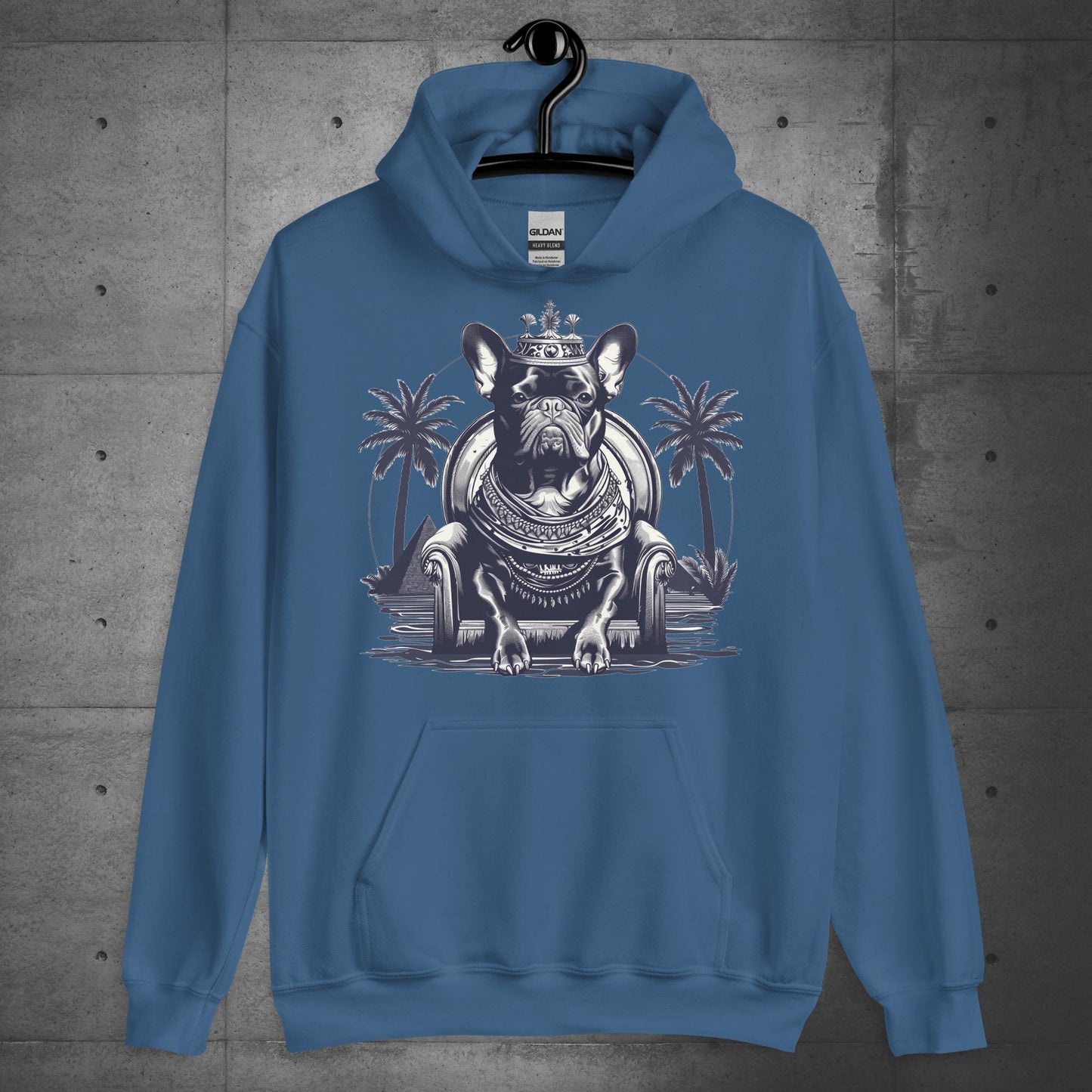 French Bulldog Cleopatra - Unisex Hoodie