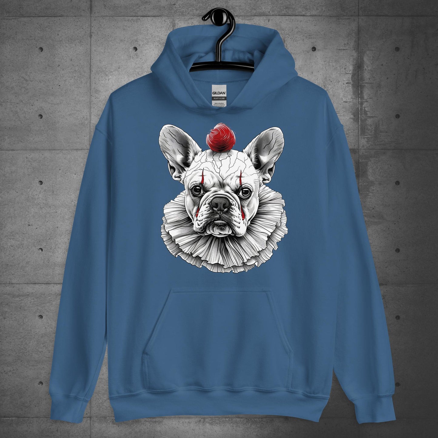 Frenchie IT the Clown - Unisex Hoodie