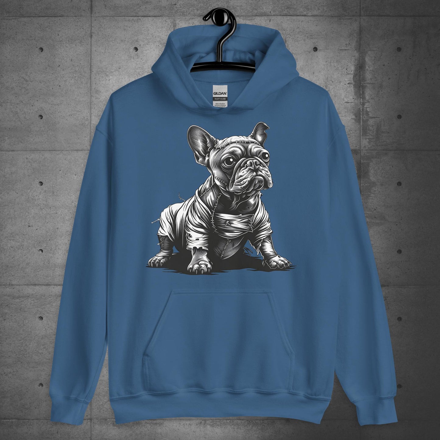 French Bulldog Frankenstein - Unisex Hoodie