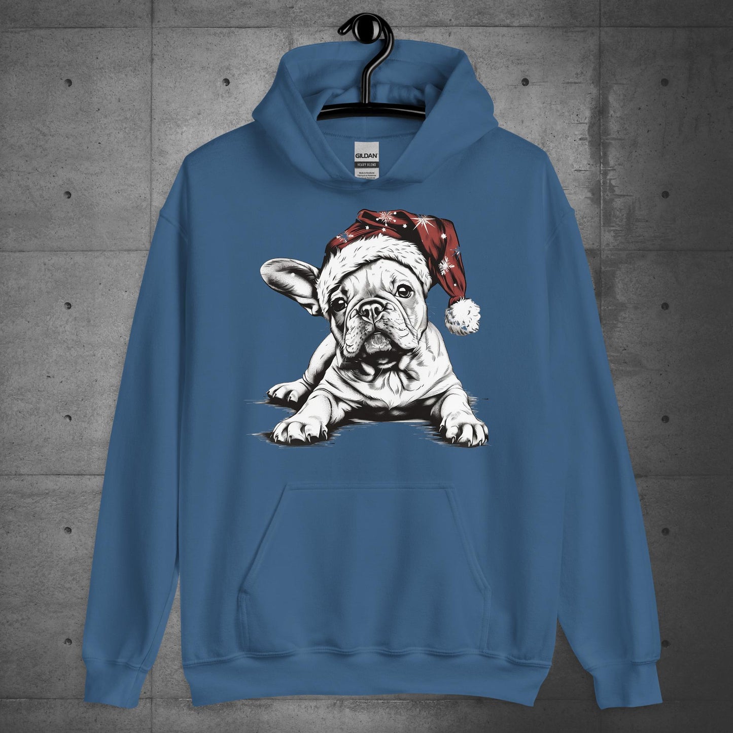 Feliz Navidad Frenchie - Unisex Christmas Hoodie - Frenchie Emporium