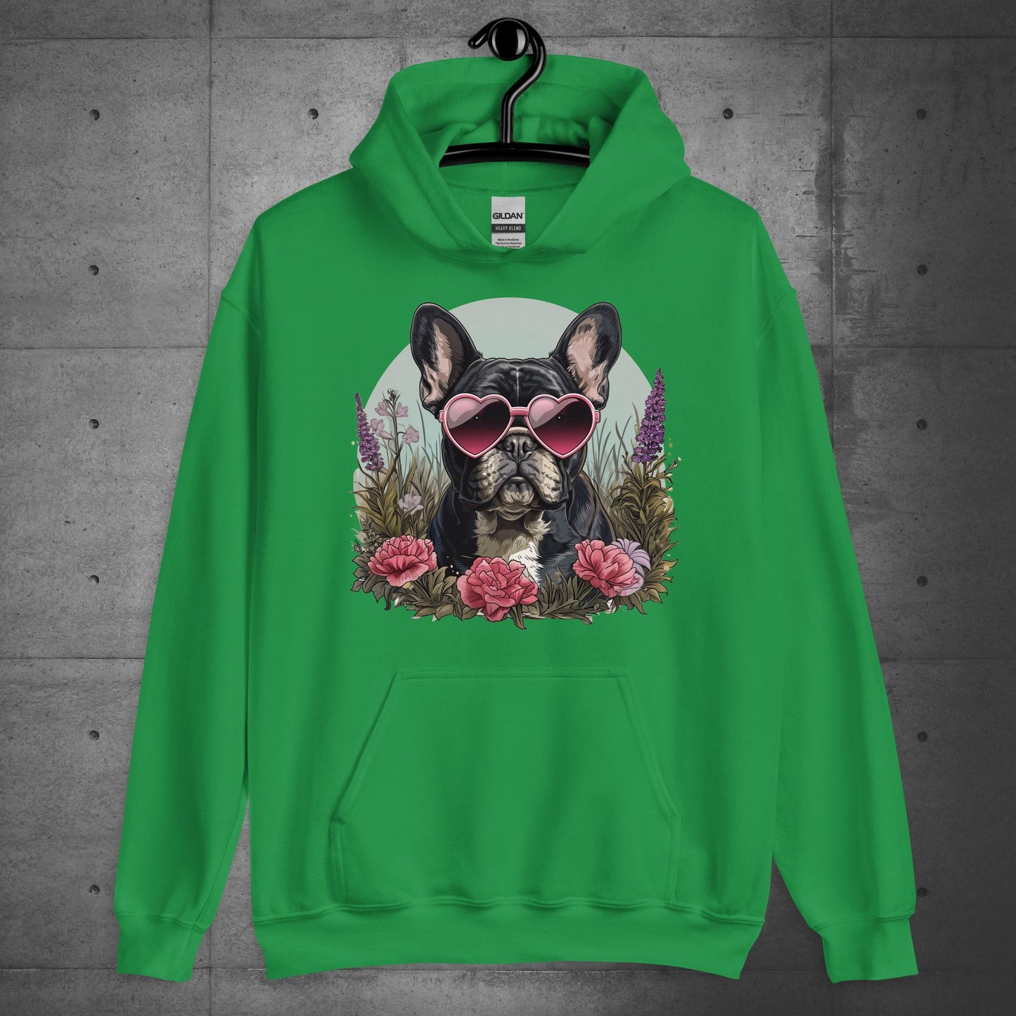 Frenchie Heartthrob Pooch Unisex Hoodie - Frenchie Emporium