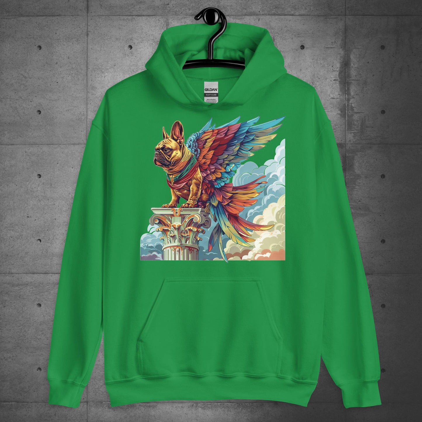 "Wings of Majesty" Frenchie Unisex Hoodie