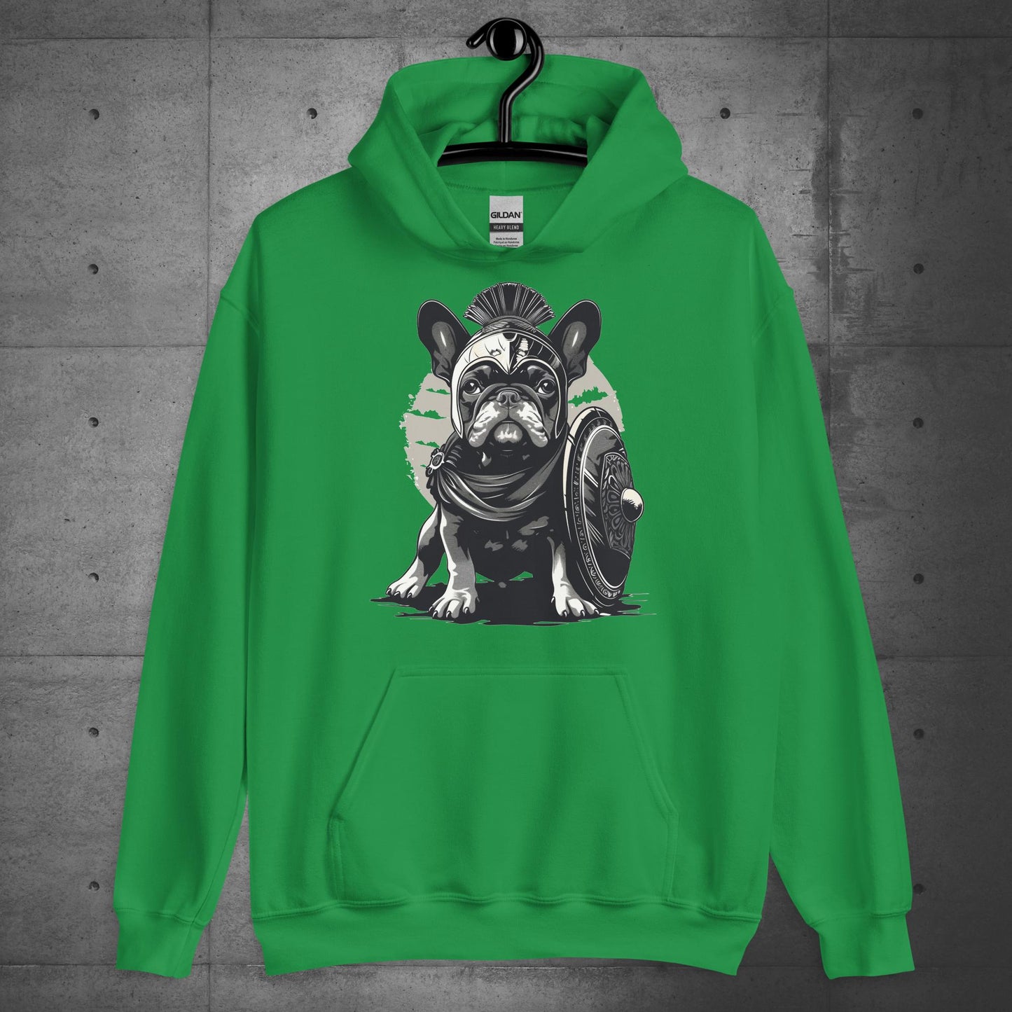 "Wisdom's Embrace" Frenchie Unisex Hoodie