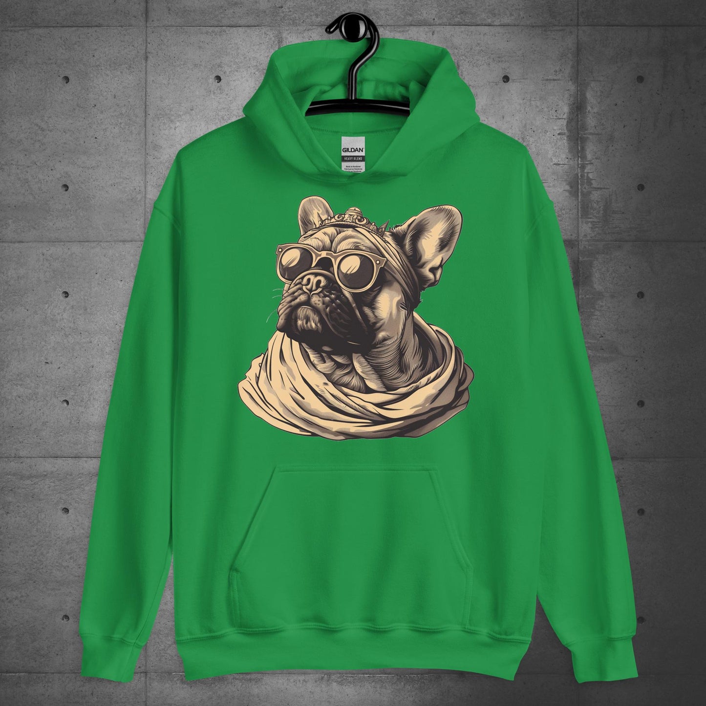 "Majestic Caesar Style" Frenchie - Unisex Hoodie