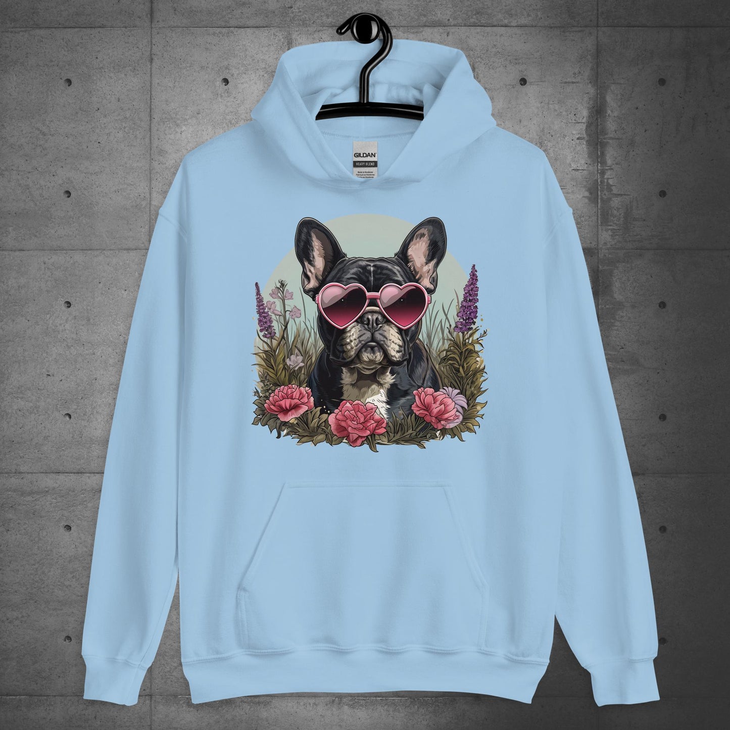 Frenchie Heartthrob Pooch Unisex Hoodie - Frenchie Emporium