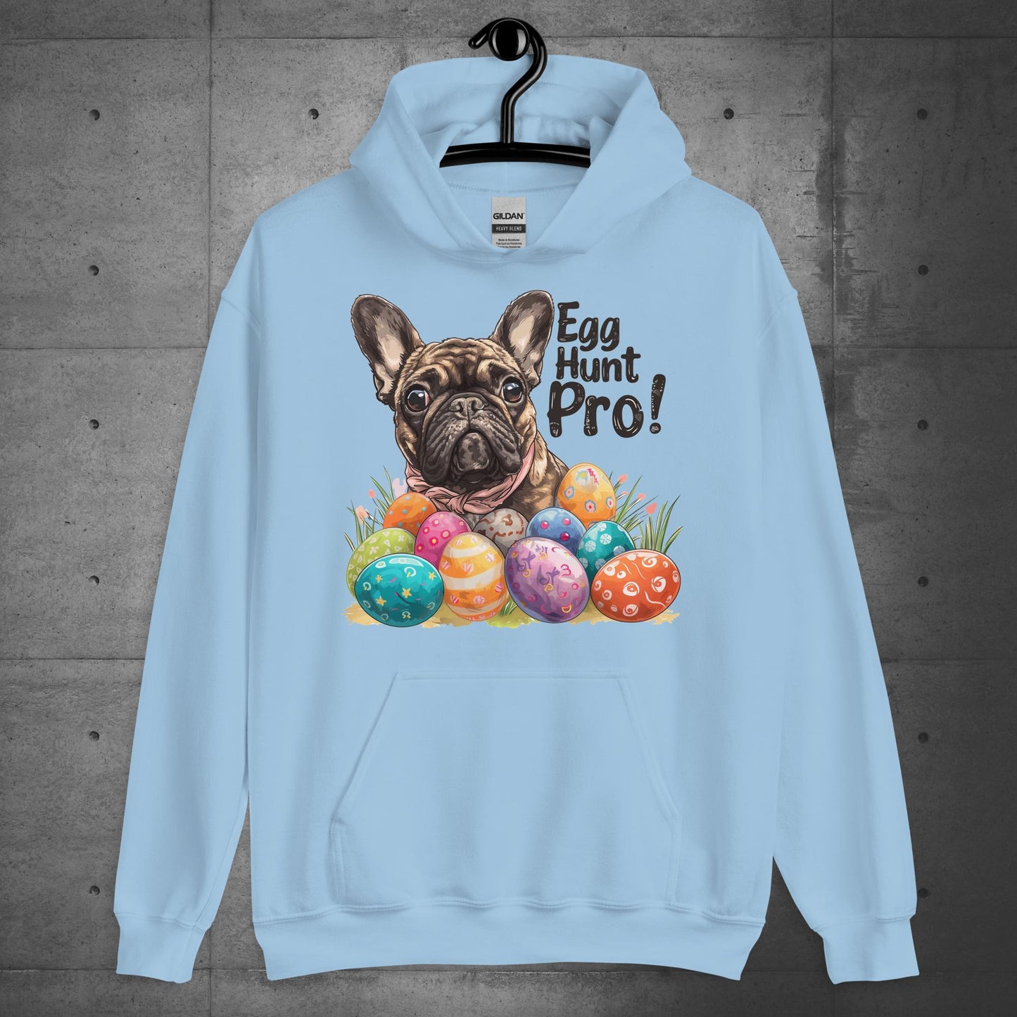 Frenchie "Egg Hunt Pro!" Unisex Hoodie