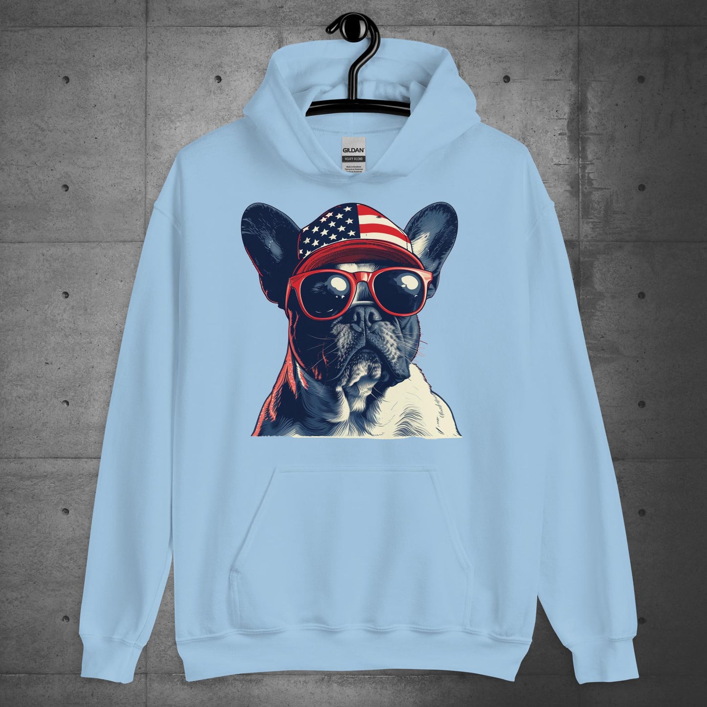 Frenchie Unisex Hoodie-Pride of America