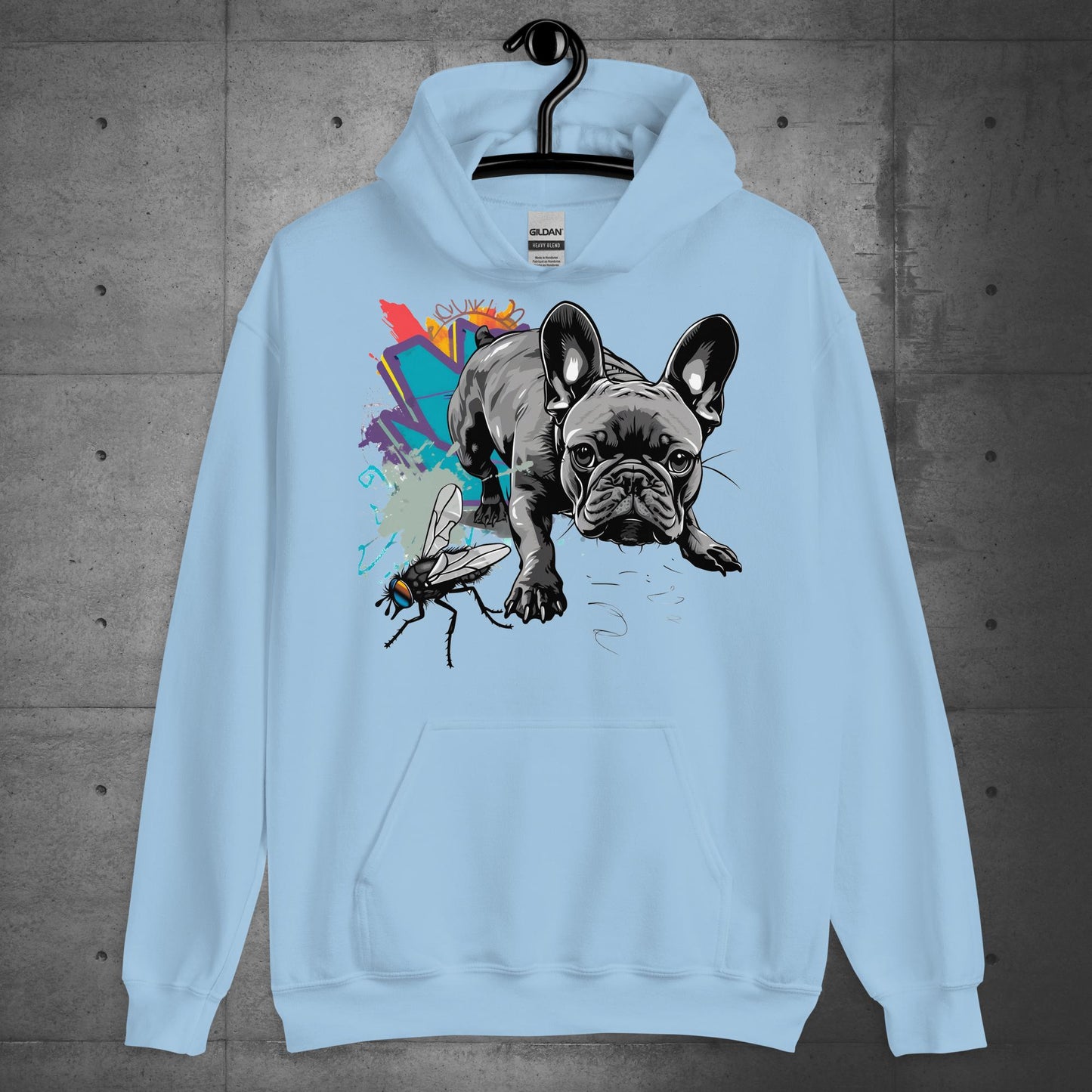 Unisex "Chasing Dreams" French Bulldog Hoodie