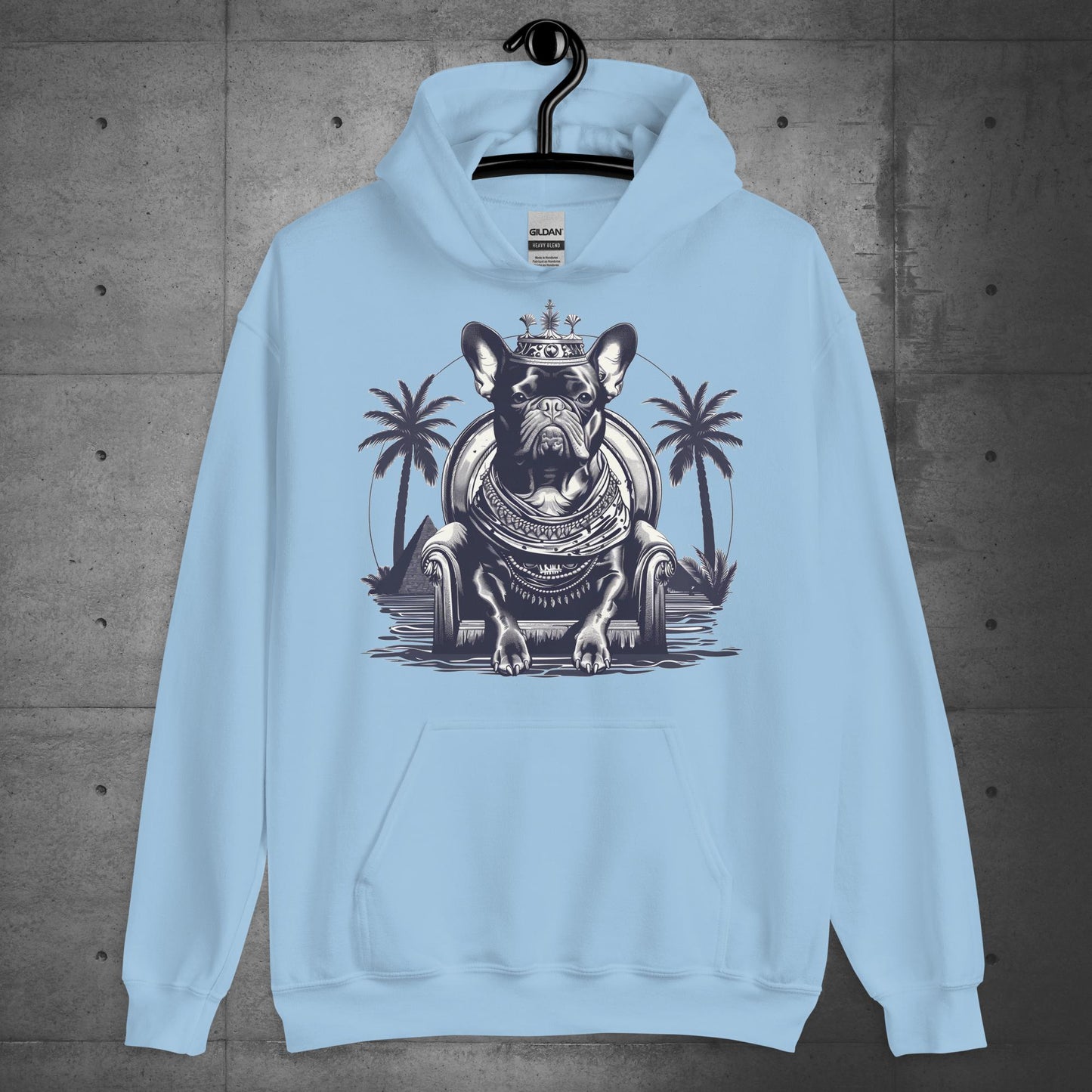 French Bulldog Cleopatra - Unisex Hoodie