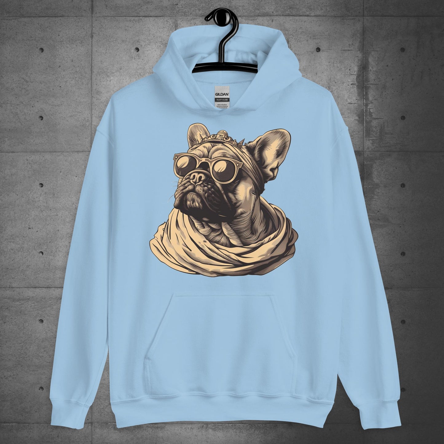 "Majestic Caesar Style" Frenchie - Unisex Hoodie