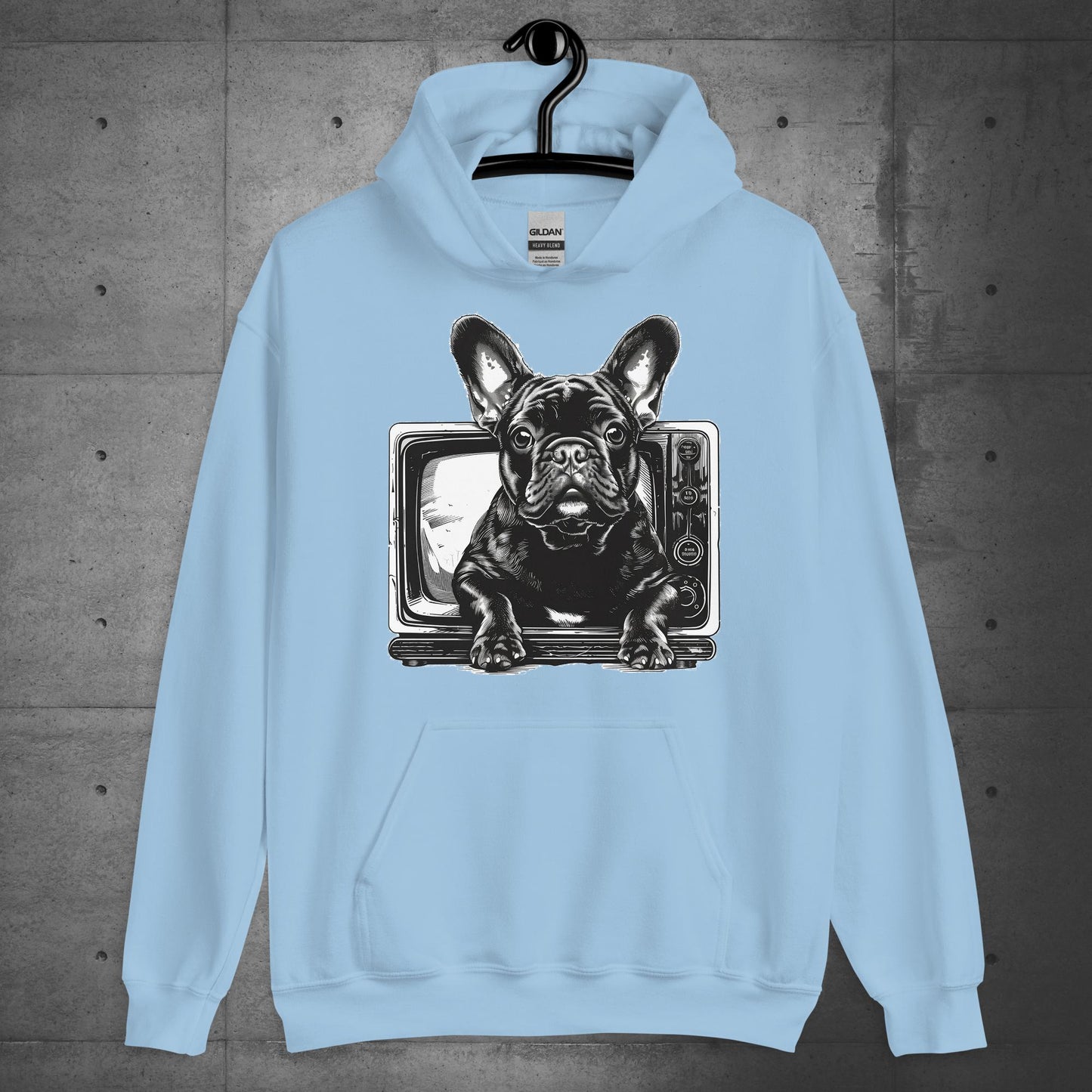 "The Ring" French Bulldog - Unisex Hoodie