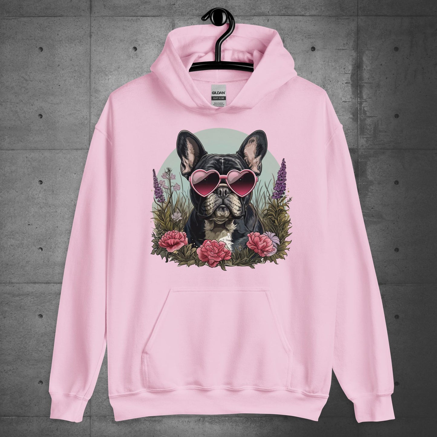 Frenchie Heartthrob Pooch Unisex Hoodie - Frenchie Emporium