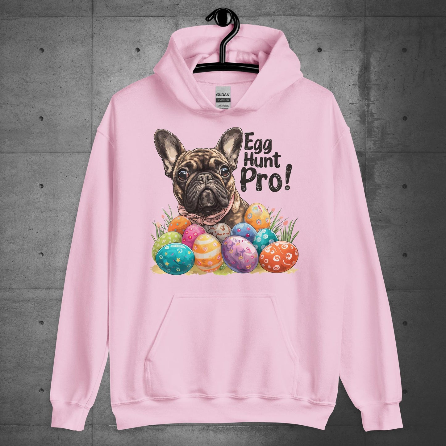 Frenchie "Egg Hunt Pro!" Unisex Hoodie