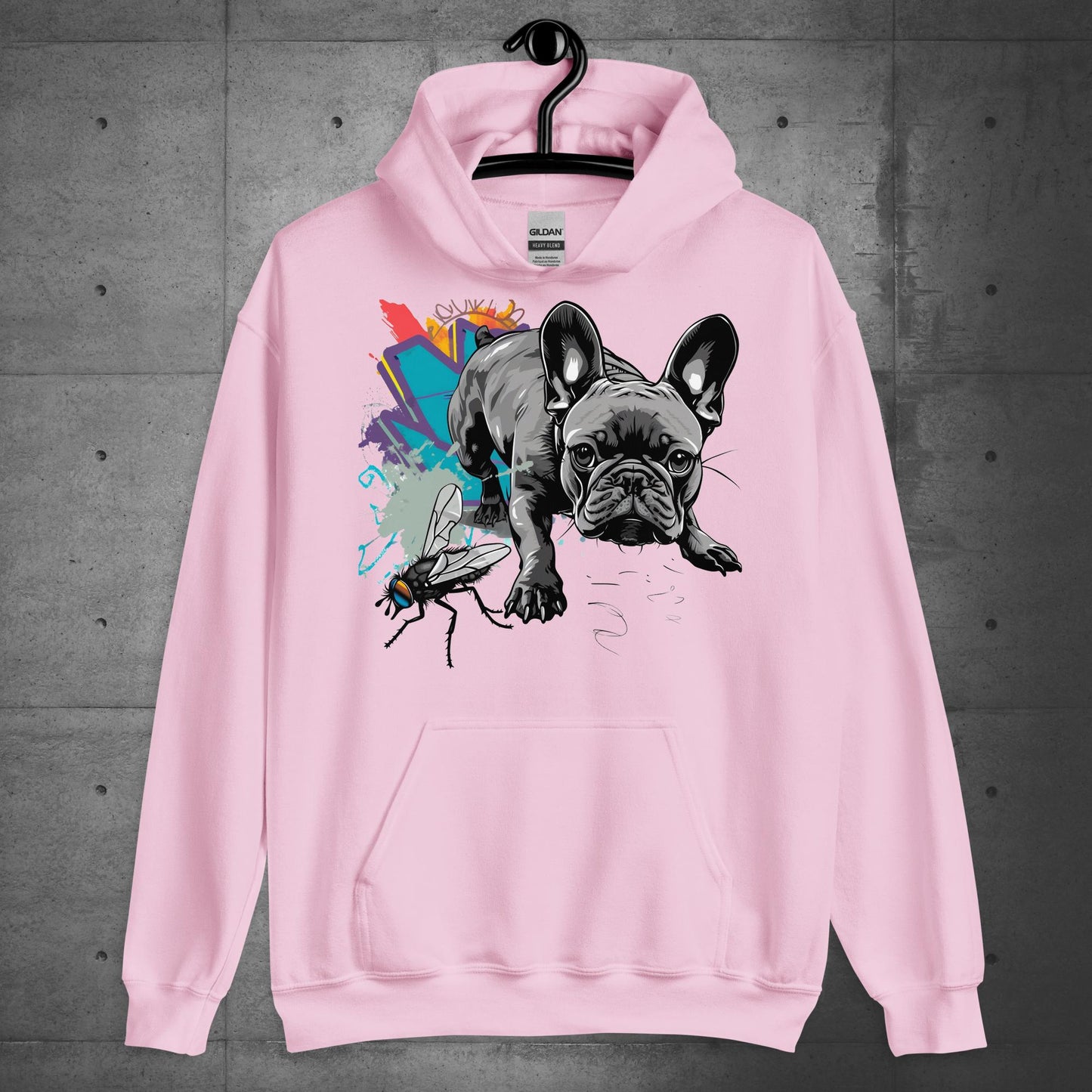 Unisex "Chasing Dreams" French Bulldog Hoodie - Frenchie Emporium