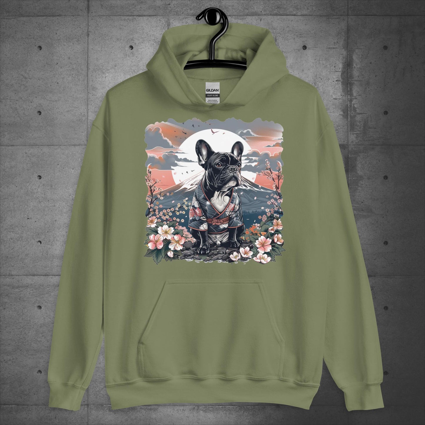 Kimono Frenchie Japan - Unisex Hoodie