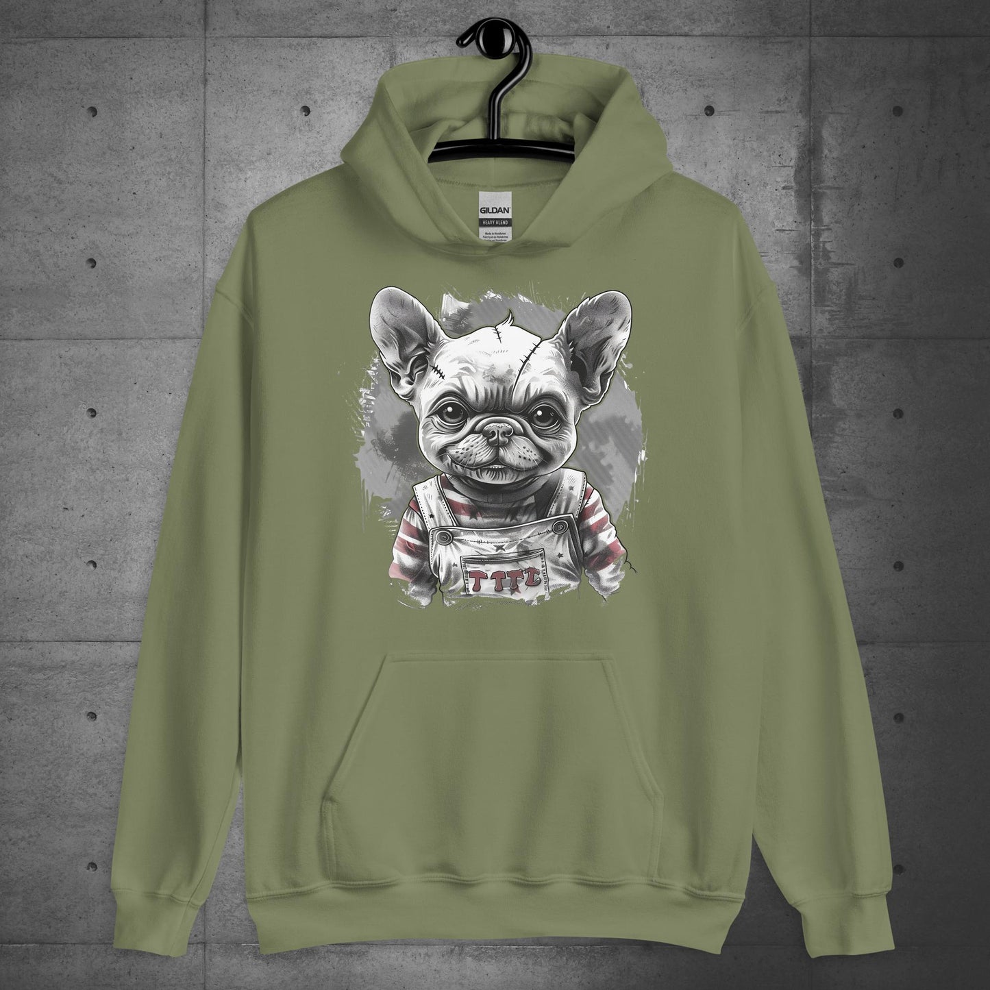 Frenchie Chucky - Unisex Hoodie - Frenchie Emporium