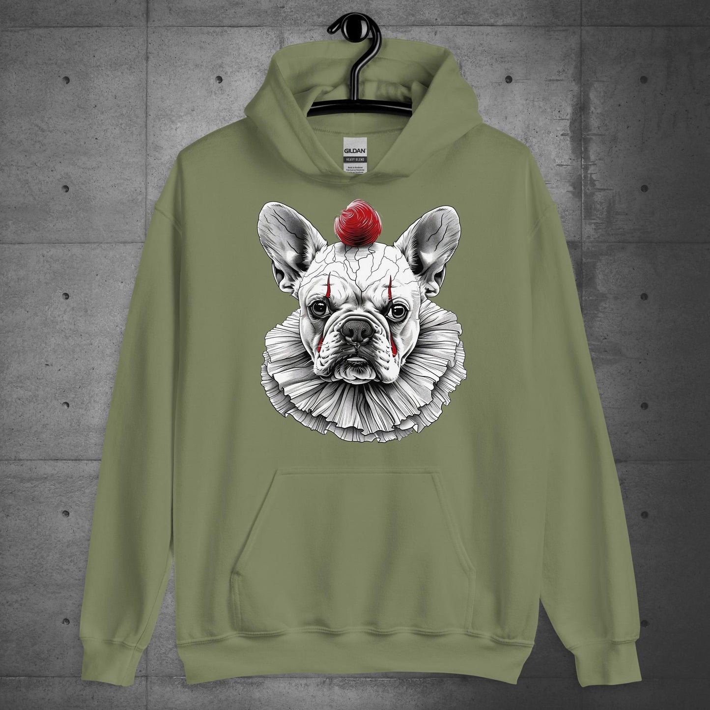 Frenchie IT the Clown - Unisex Hoodie