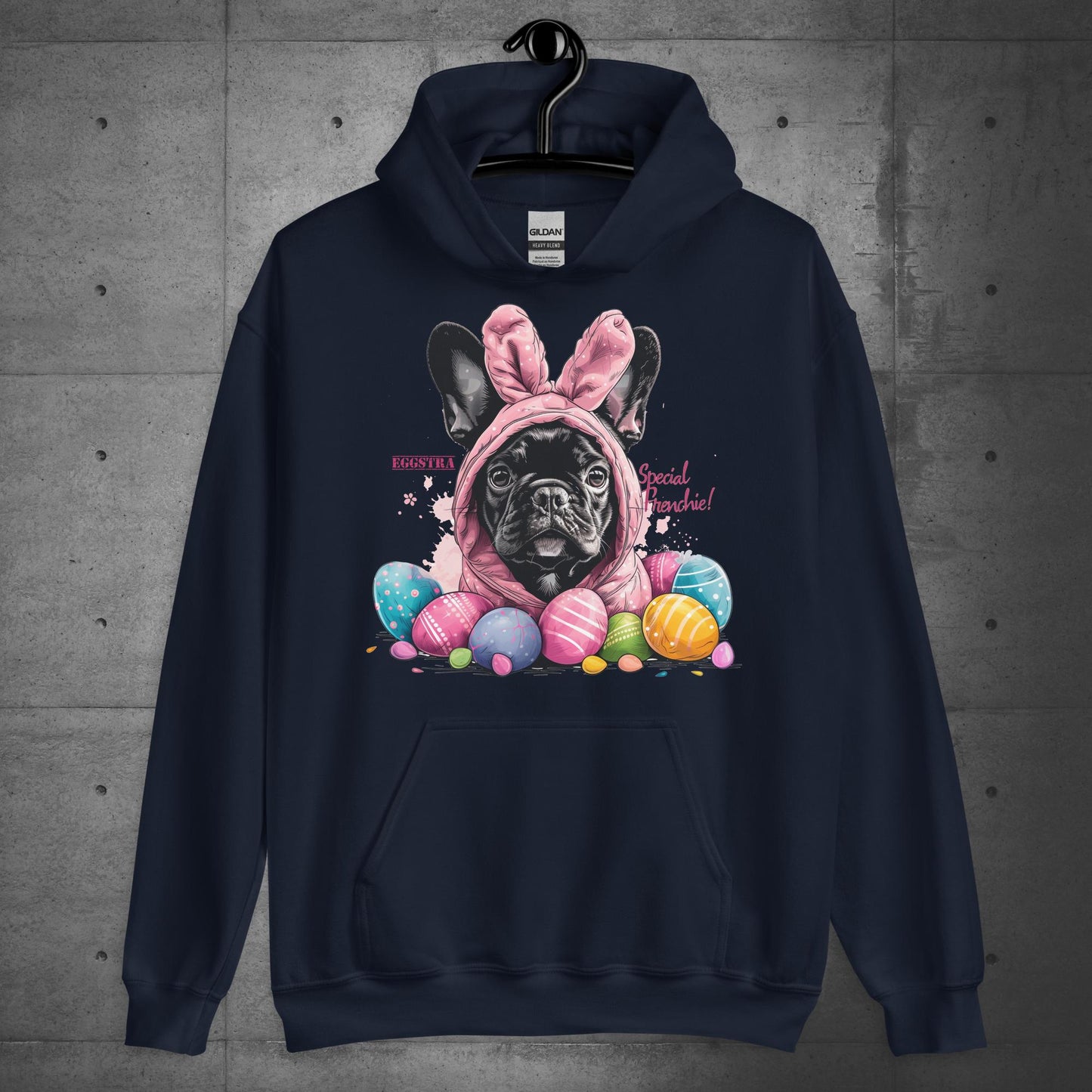 "Eggstra Special Frenchie" - Unisex Hoodie - Frenchie Emporium