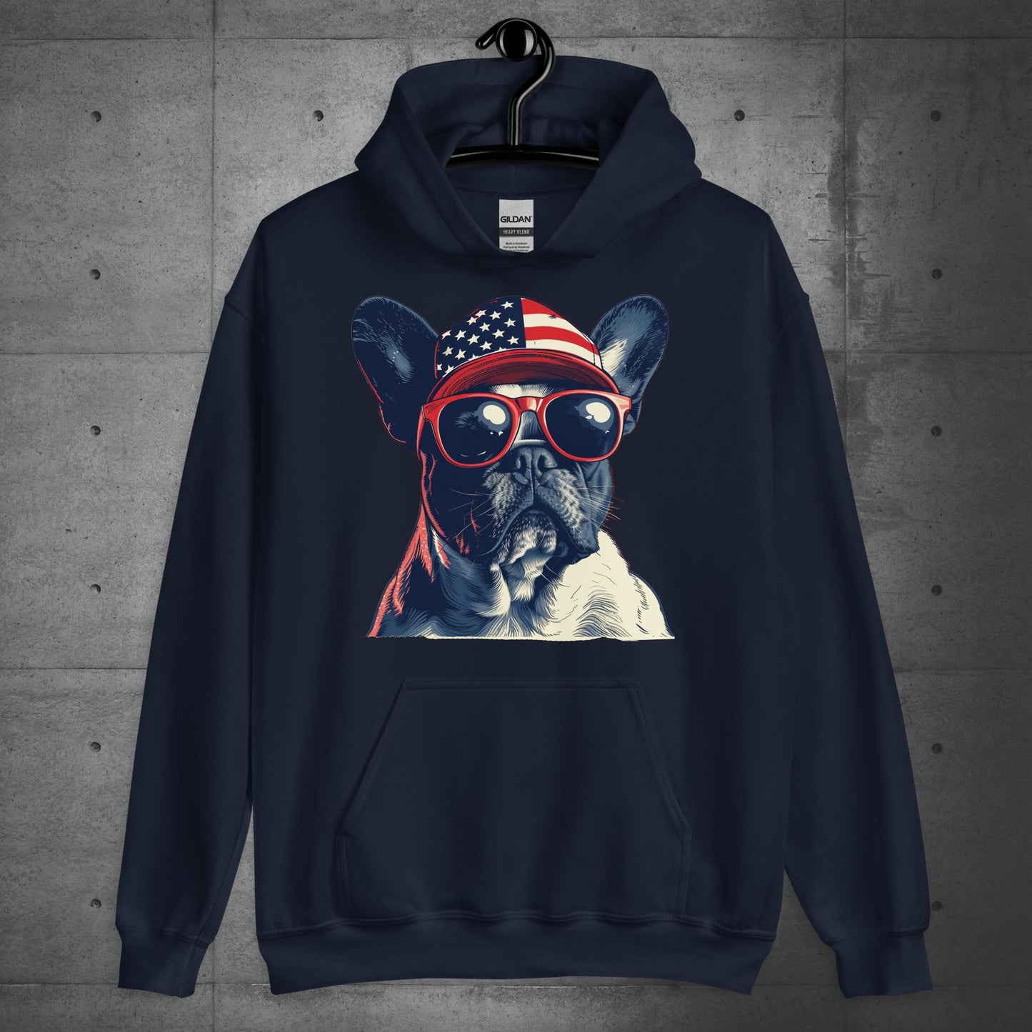 Frenchie Unisex Hoodie-Pride of America