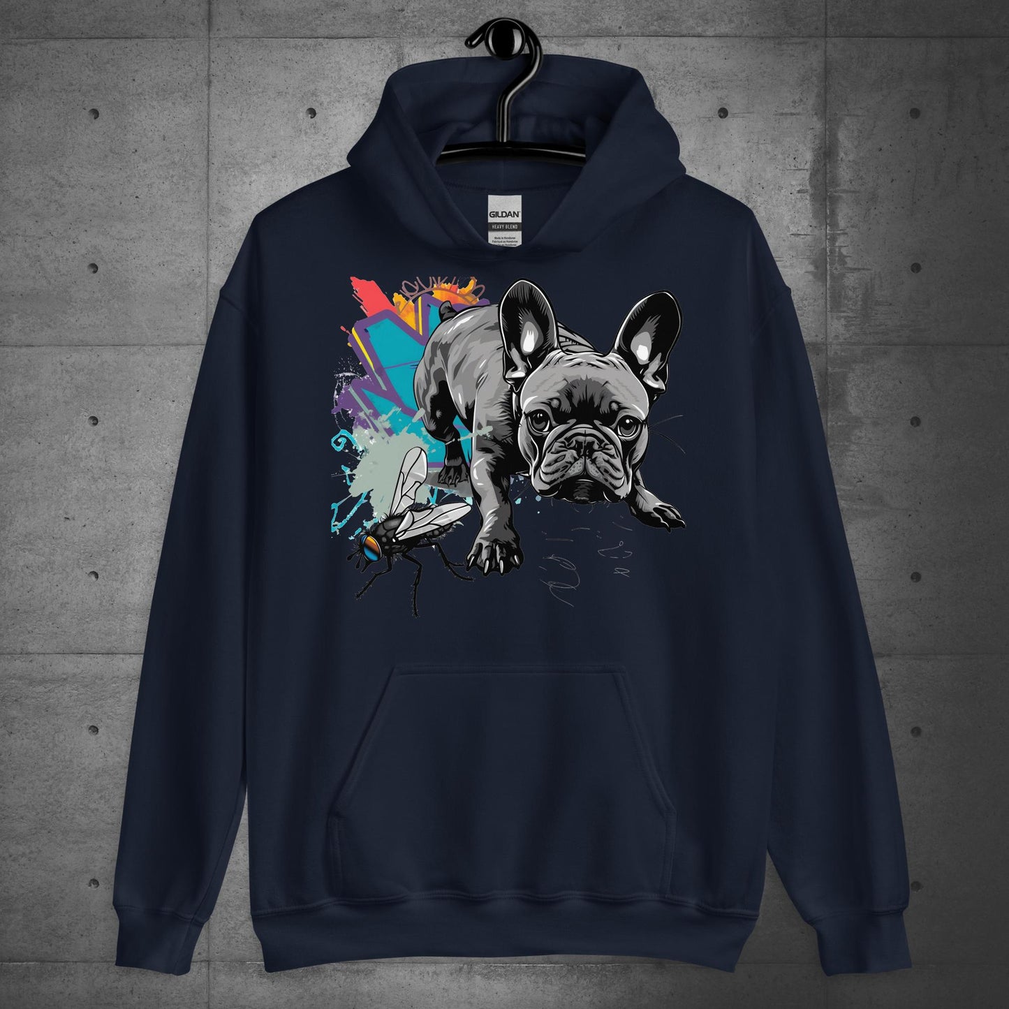 Unisex "Chasing Dreams" French Bulldog Hoodie - Frenchie Emporium