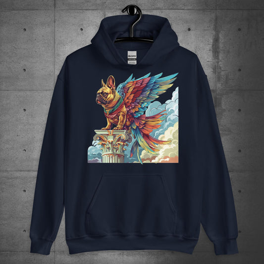 "Wings of Majesty" Frenchie Unisex Hoodie
