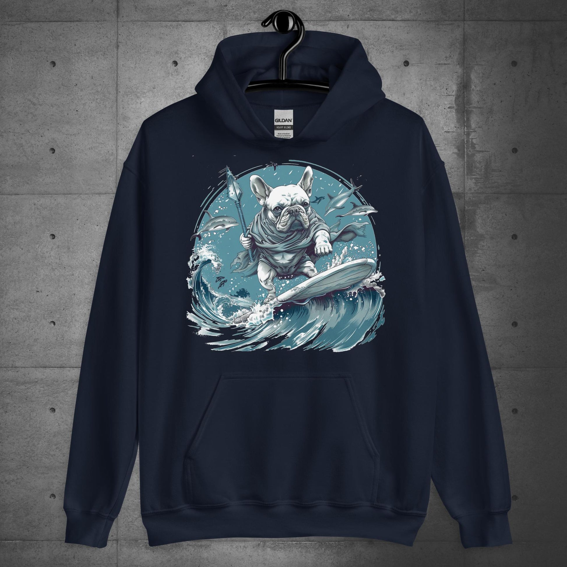 "Sea Sovereignty" Frenchie - Unisex Hoodie - Frenchie Emporium