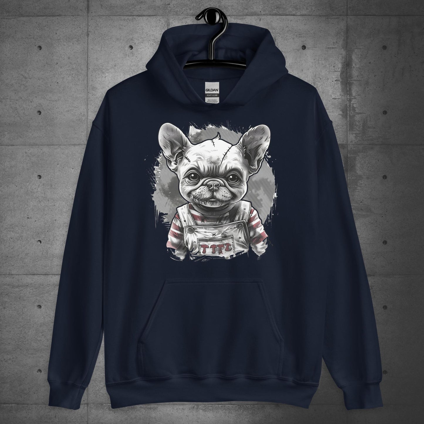 Frenchie Chucky - Unisex Hoodie - Frenchie Emporium