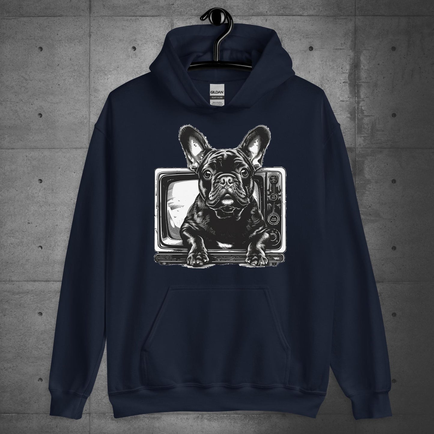 "The Ring" French Bulldog - Unisex Hoodie