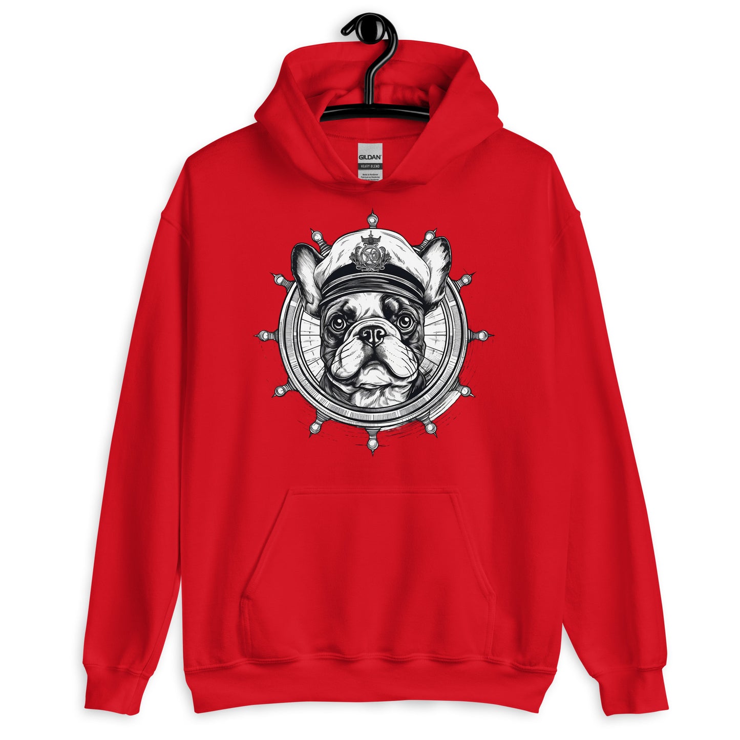 Captain French Bulldog Unisex Hoodie - Frenchie Emporium