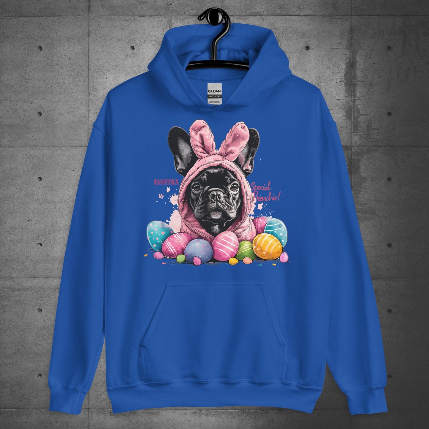 "Eggstra Special Frenchie" - Unisex Hoodie - Frenchie Emporium