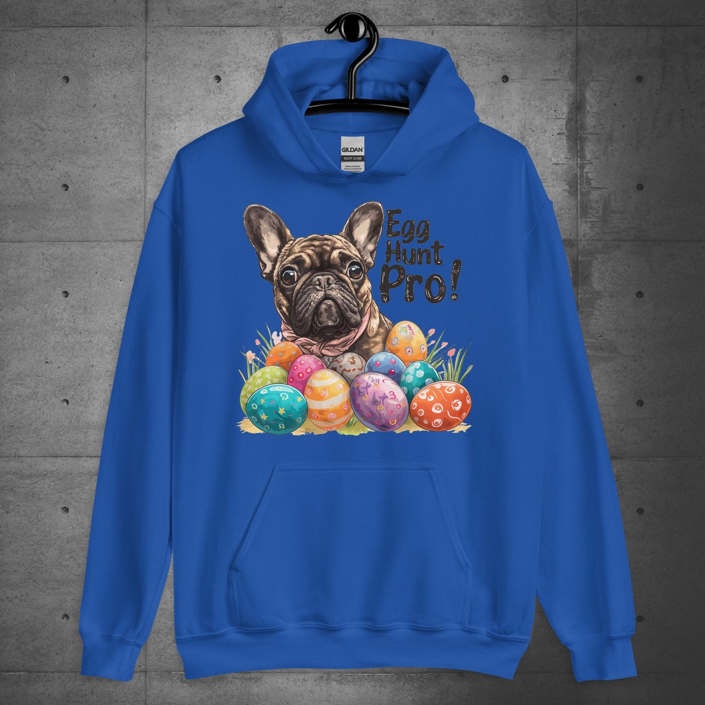 Frenchie "Egg Hunt Pro!" Unisex Hoodie