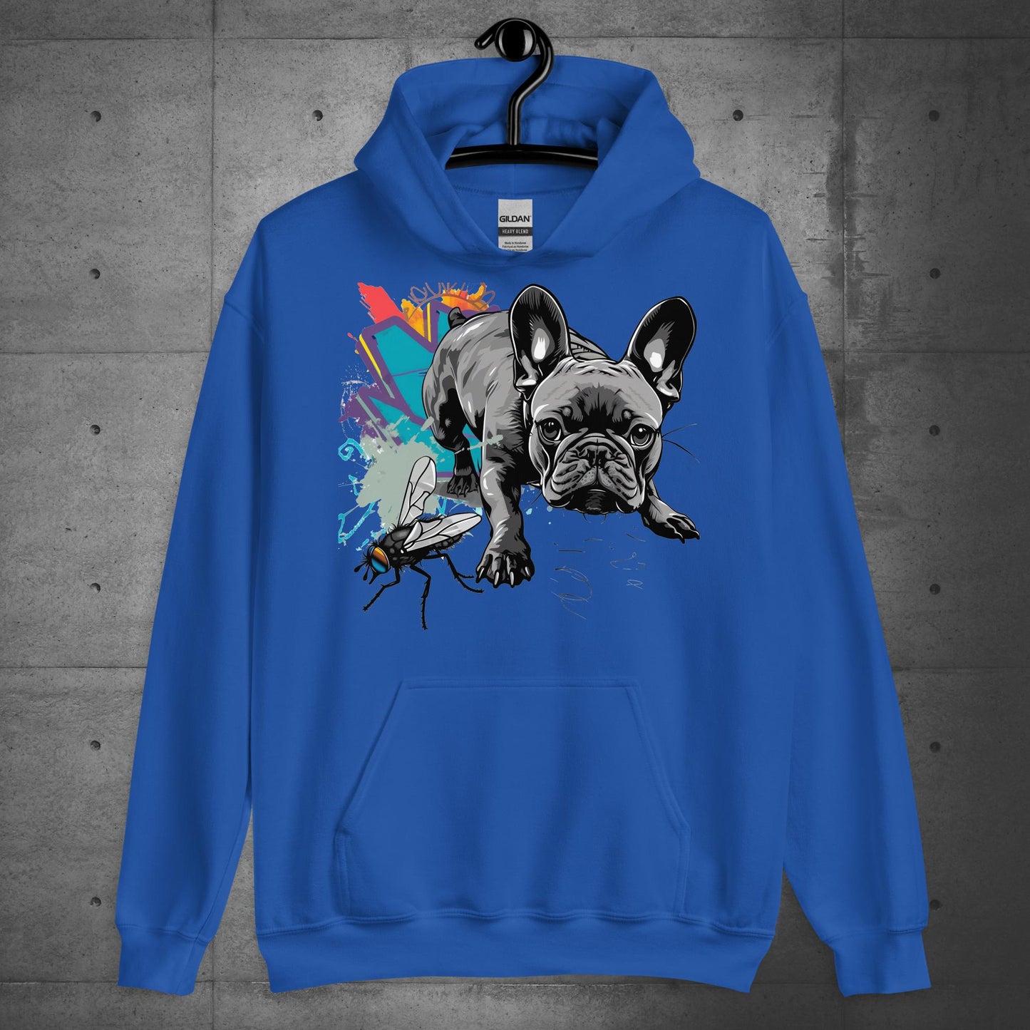 Unisex "Chasing Dreams" French Bulldog Hoodie