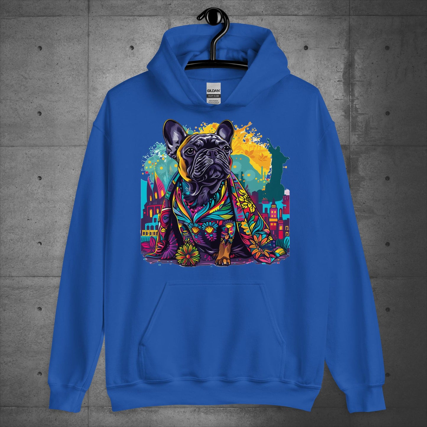 Brazilian Carnival Frenchie - Unisex Hoodie