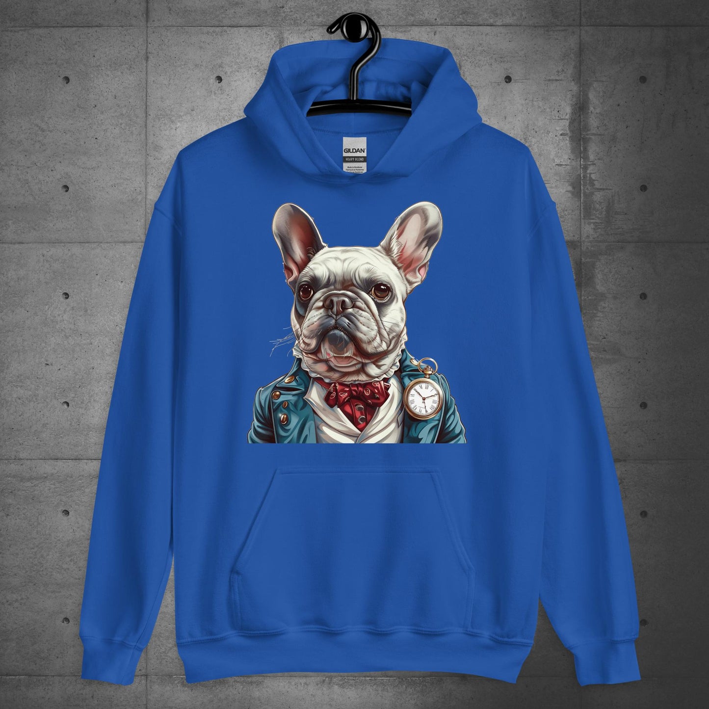 "Whimsical Wonderland Rabbit" Frenchie - Unisex Hoodie