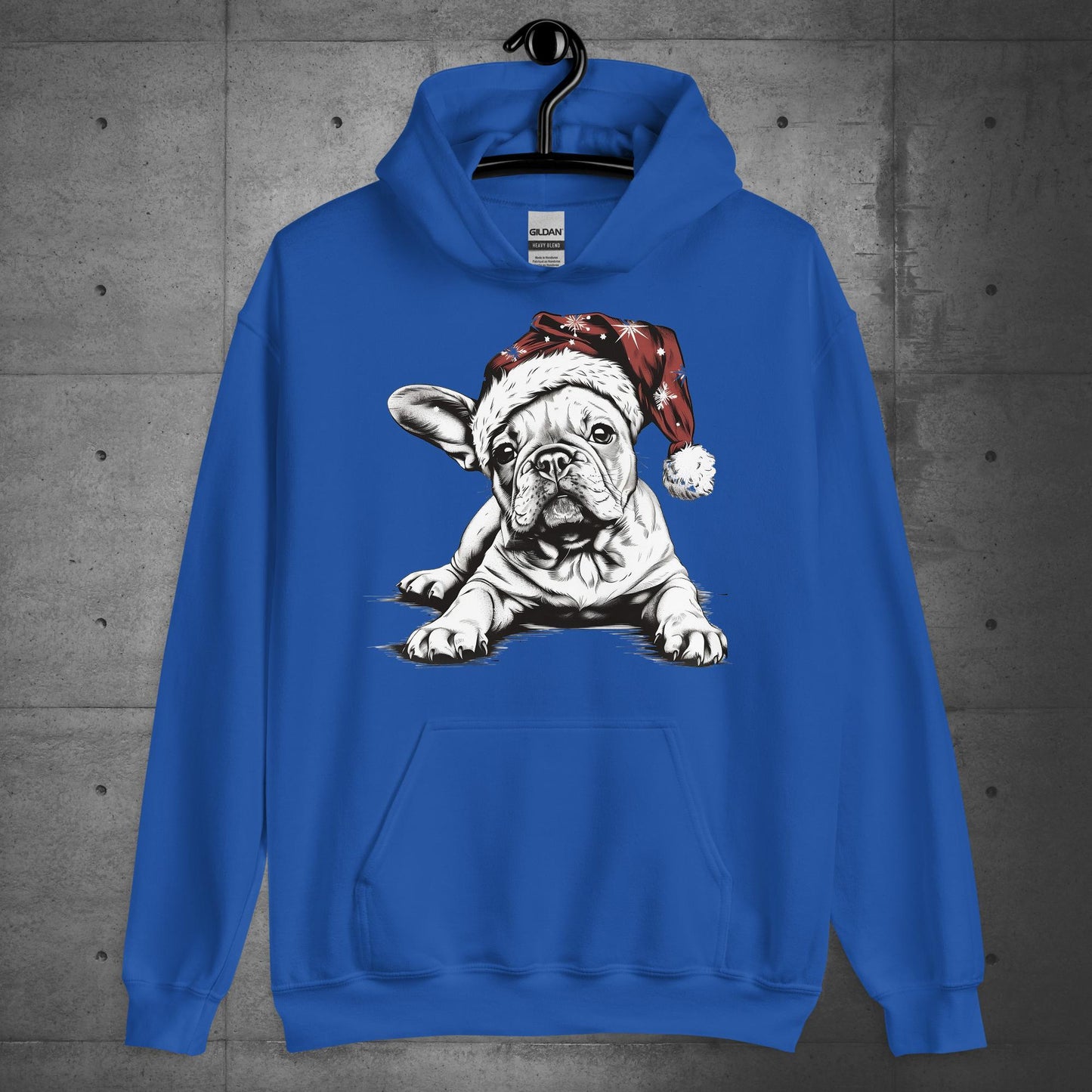 Feliz Navidad Frenchie - Unisex Christmas Hoodie - Frenchie Emporium