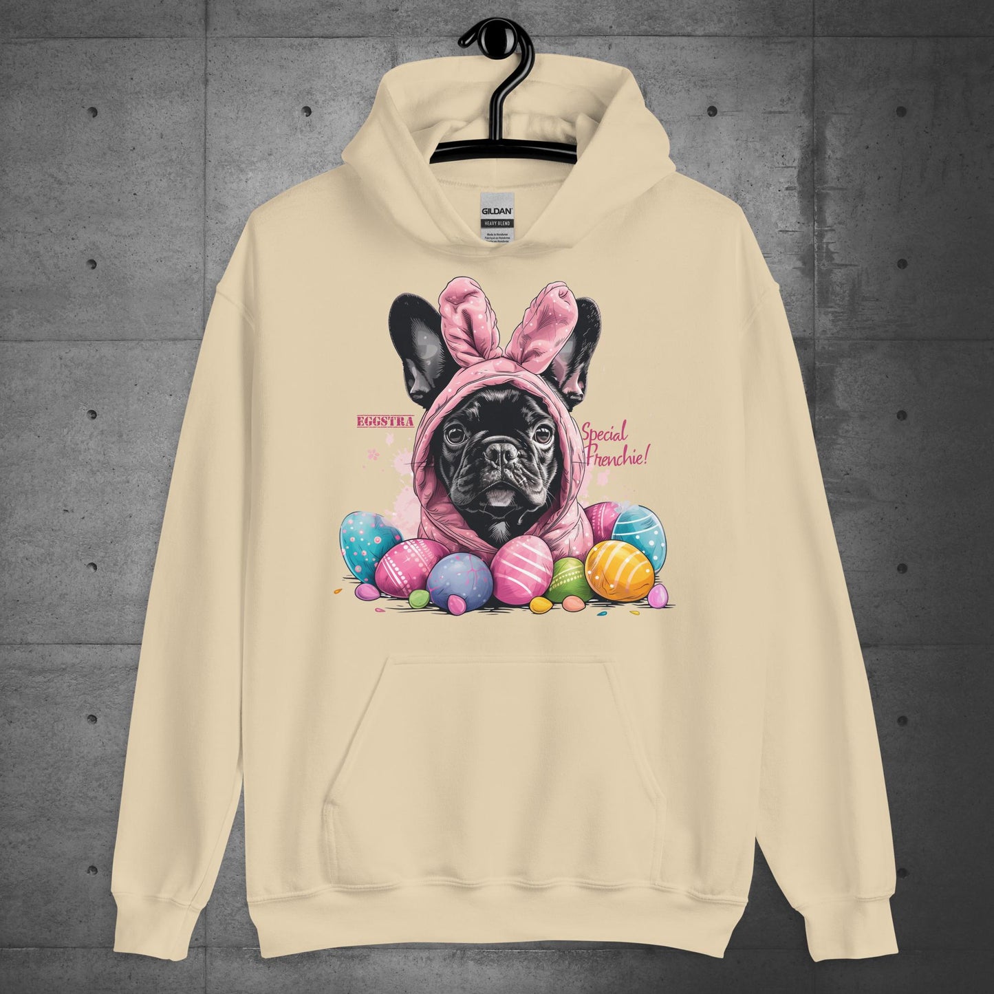 "Eggstra Special Frenchie" - Unisex Hoodie - Frenchie Emporium