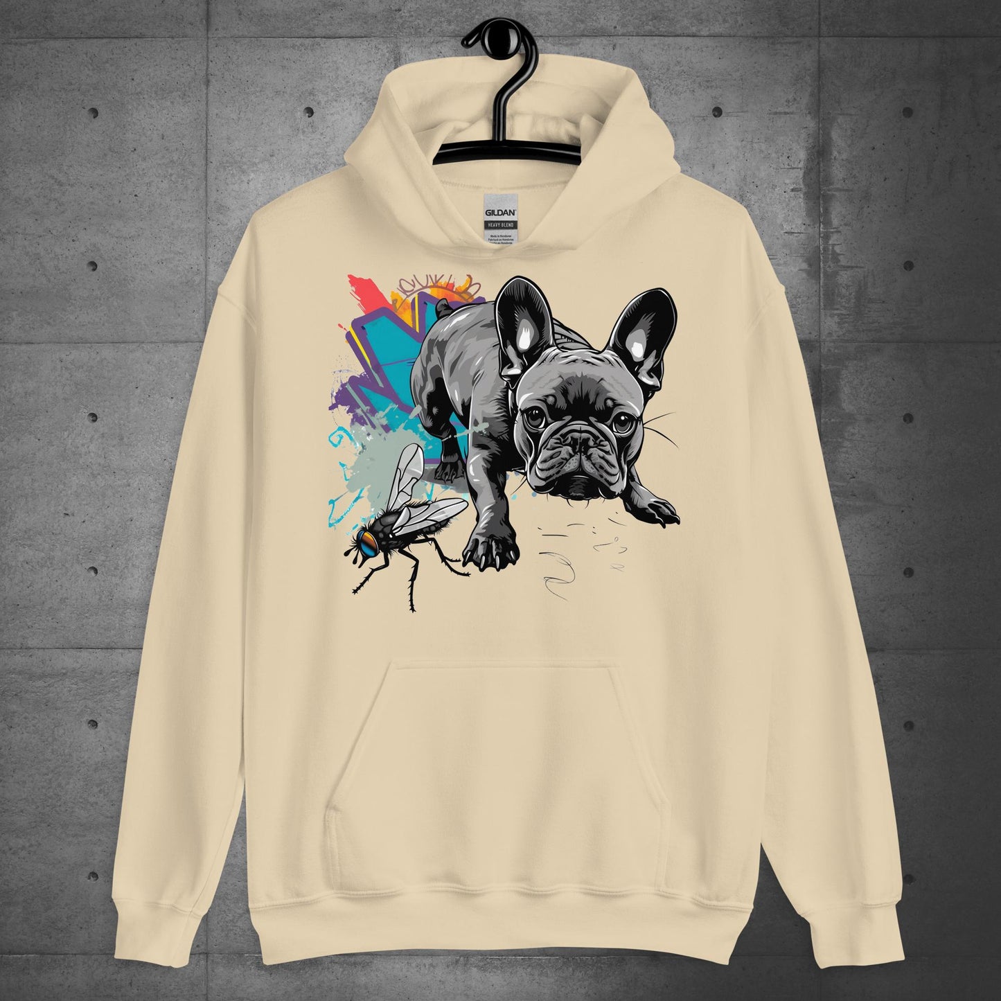 Unisex "Chasing Dreams" French Bulldog Hoodie