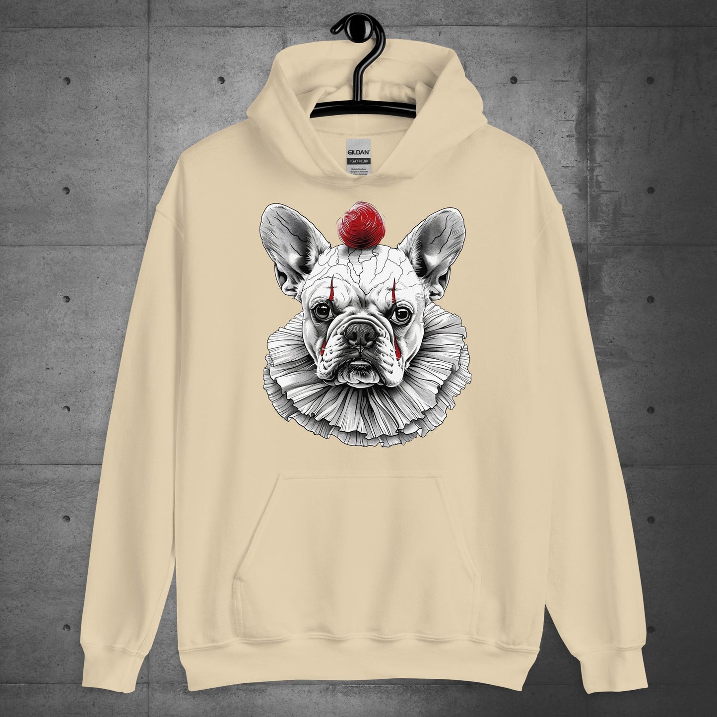 Frenchie IT the Clown - Unisex Hoodie