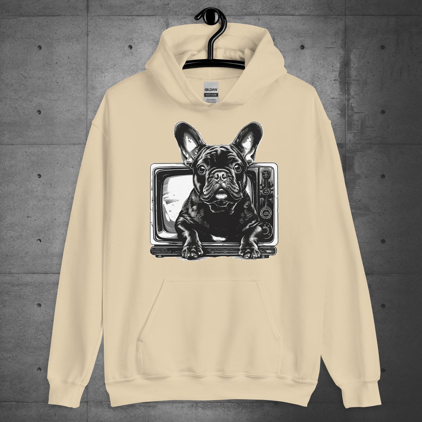 "The Ring" French Bulldog - Unisex Hoodie