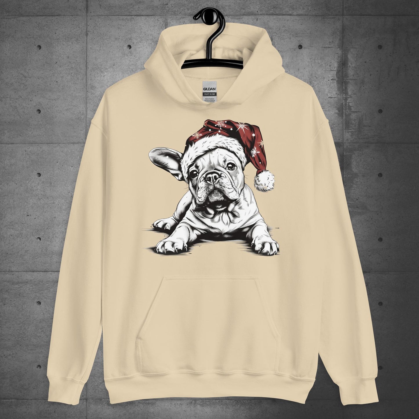 Feliz Navidad Frenchie - Unisex Christmas Hoodie - Frenchie Emporium