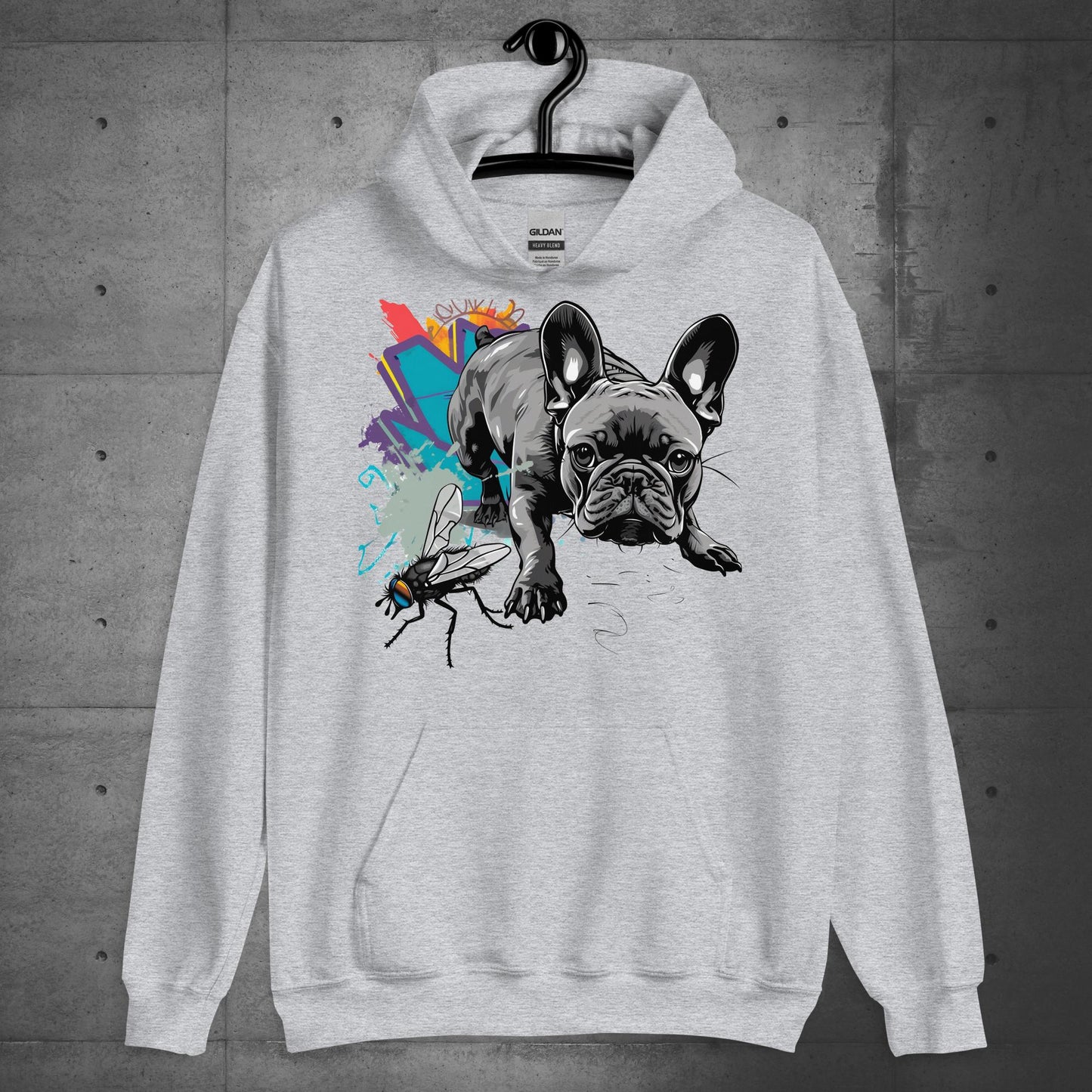 Unisex "Chasing Dreams" French Bulldog Hoodie - Frenchie Emporium