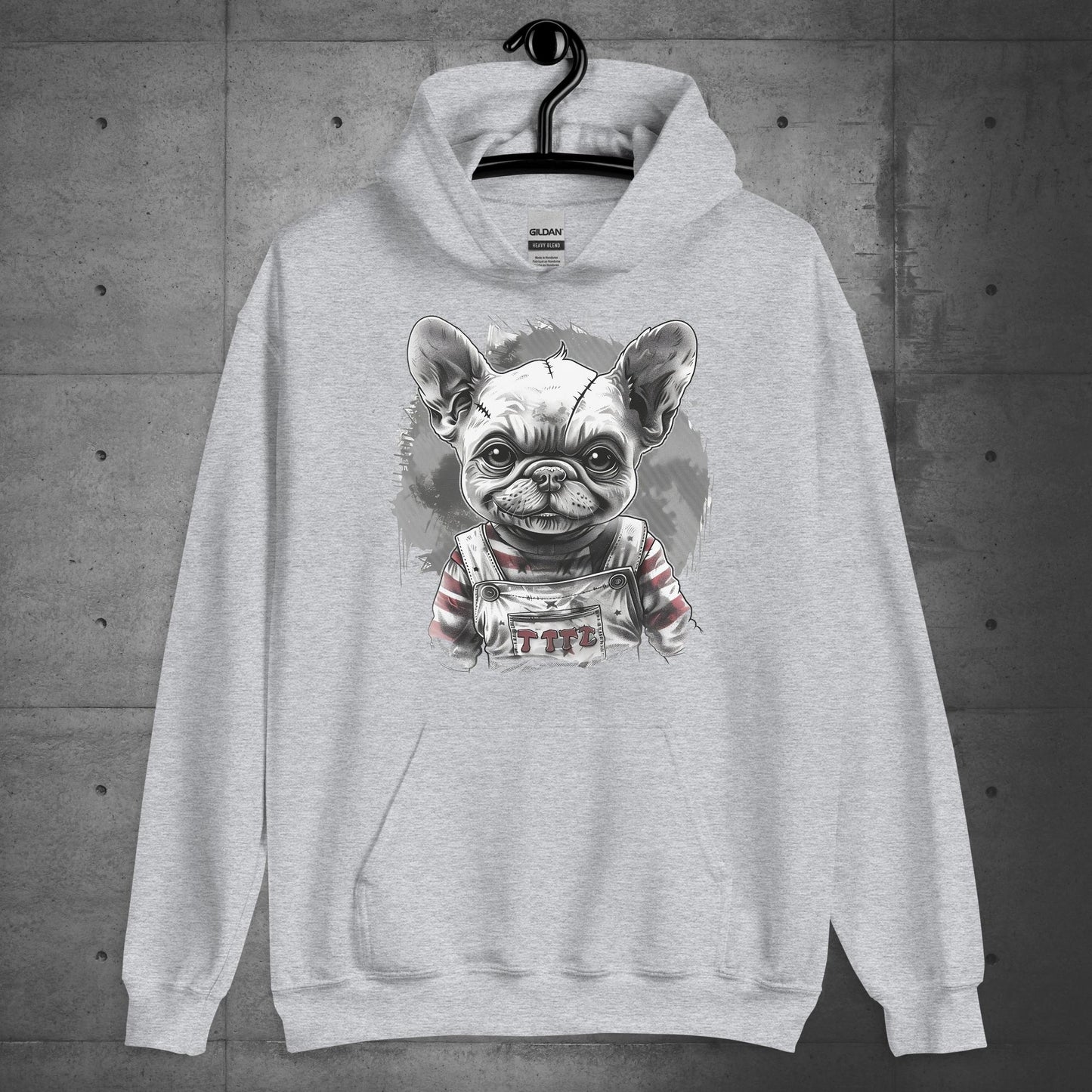 Frenchie Chucky - Unisex Hoodie - Frenchie Emporium