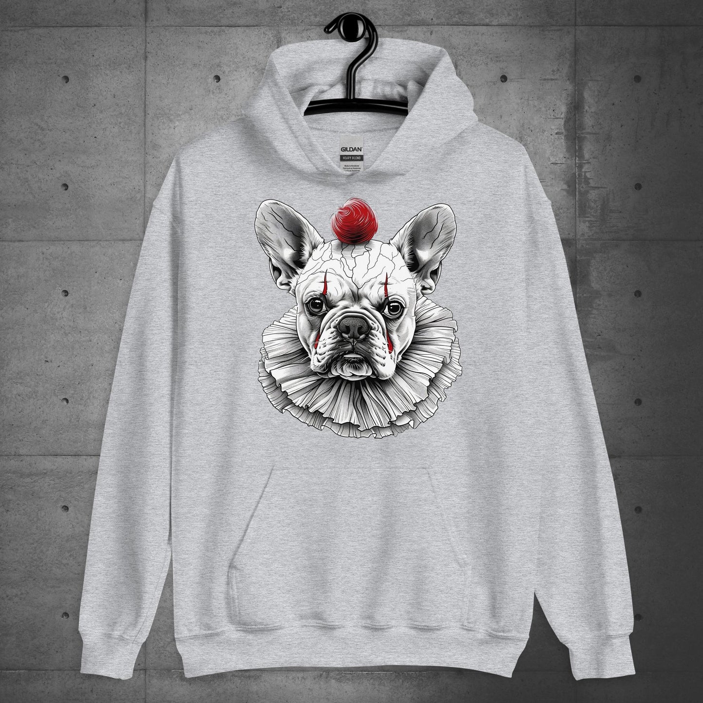 Frenchie IT the Clown - Unisex Hoodie