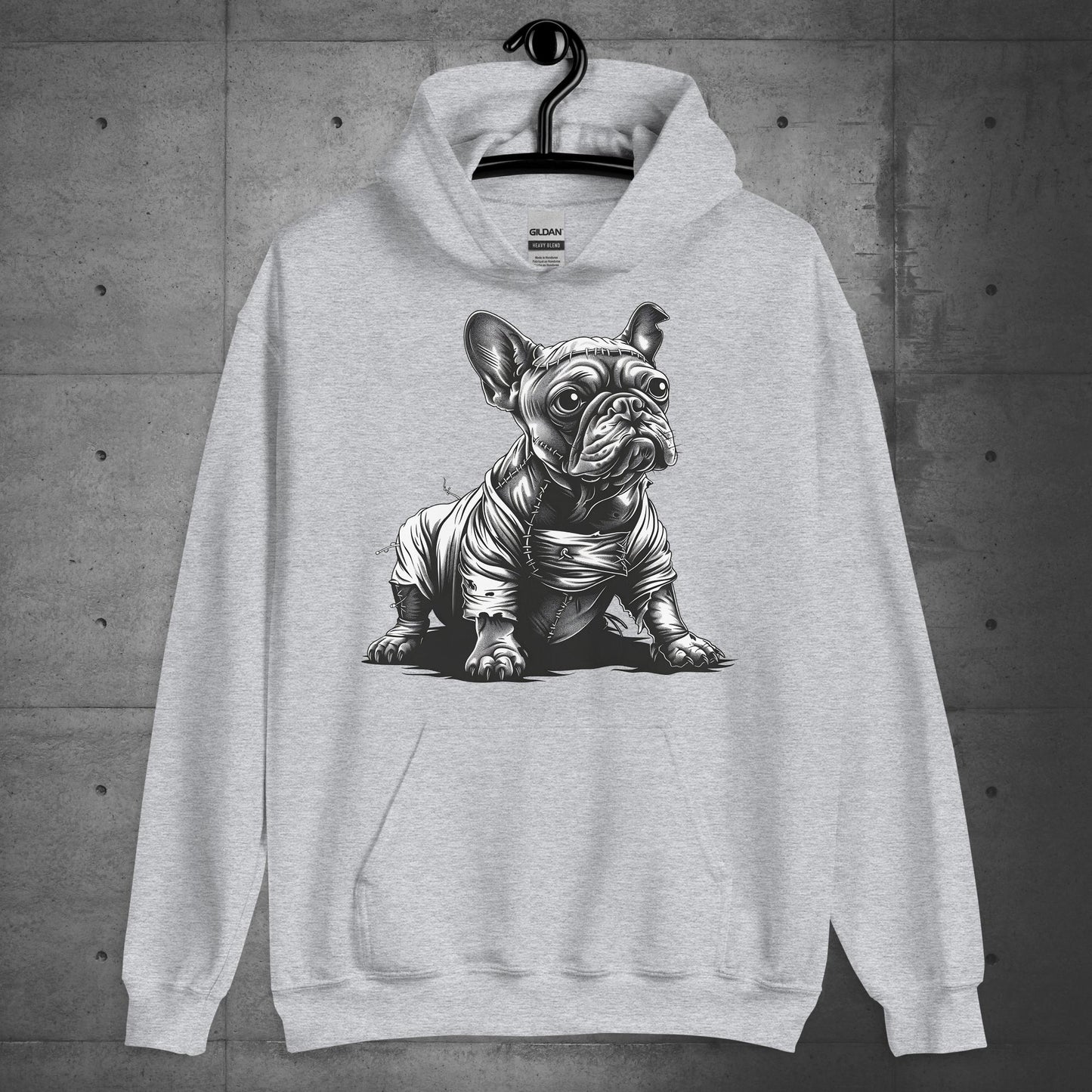 French Bulldog Frankenstein - Unisex Hoodie