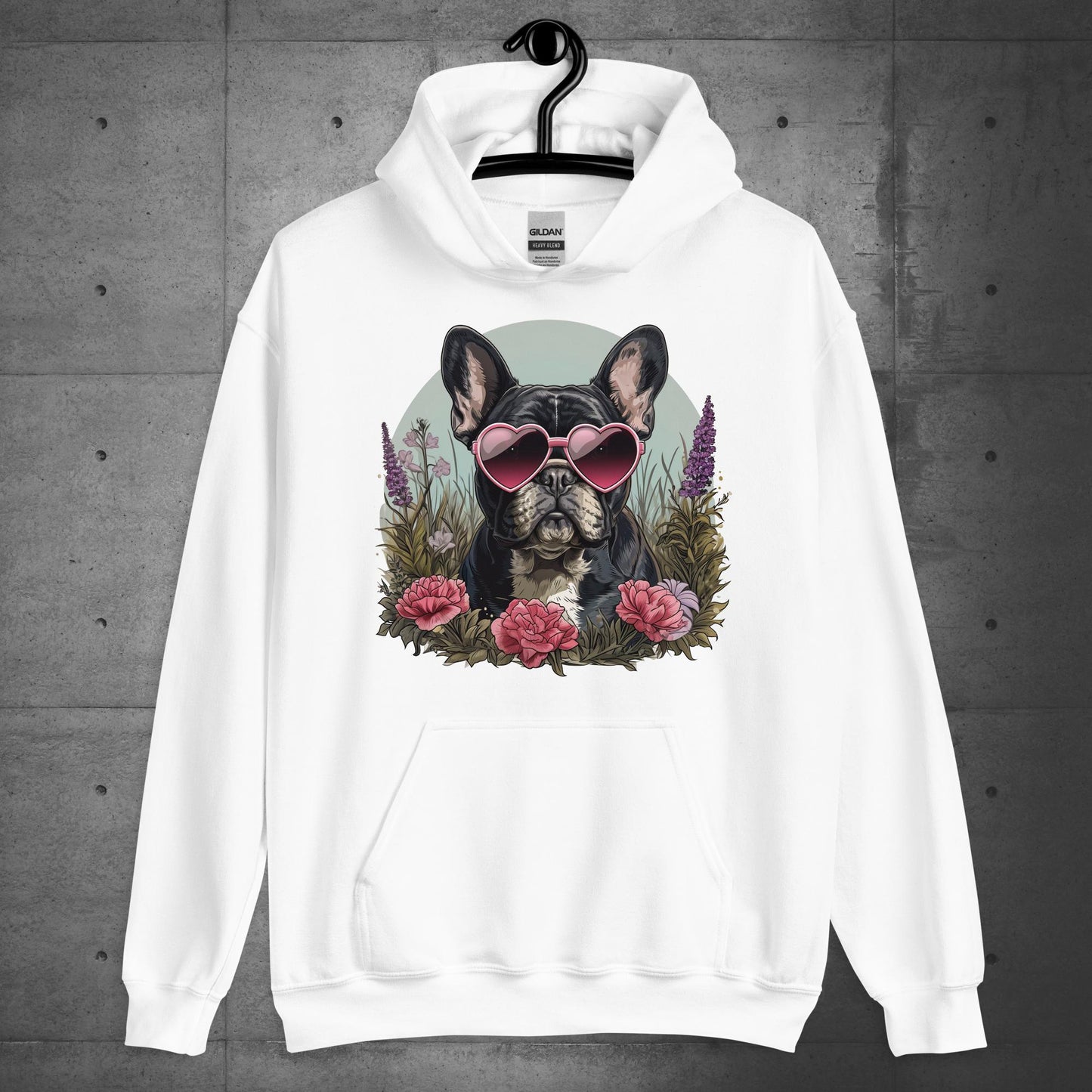 Frenchie Heartthrob Pooch Unisex Hoodie - Frenchie Emporium