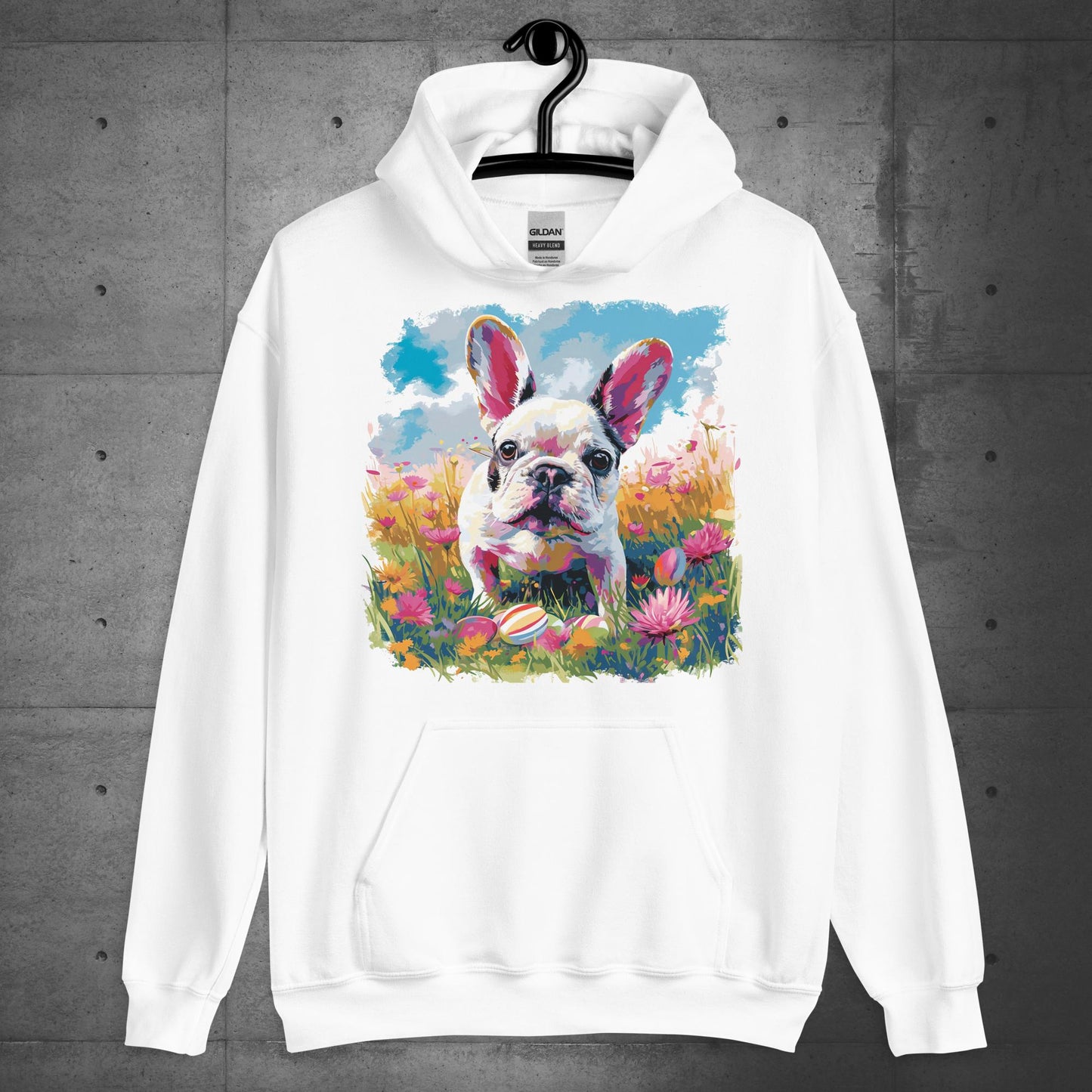 Frenchie Easter Delight Unisex Hoodie