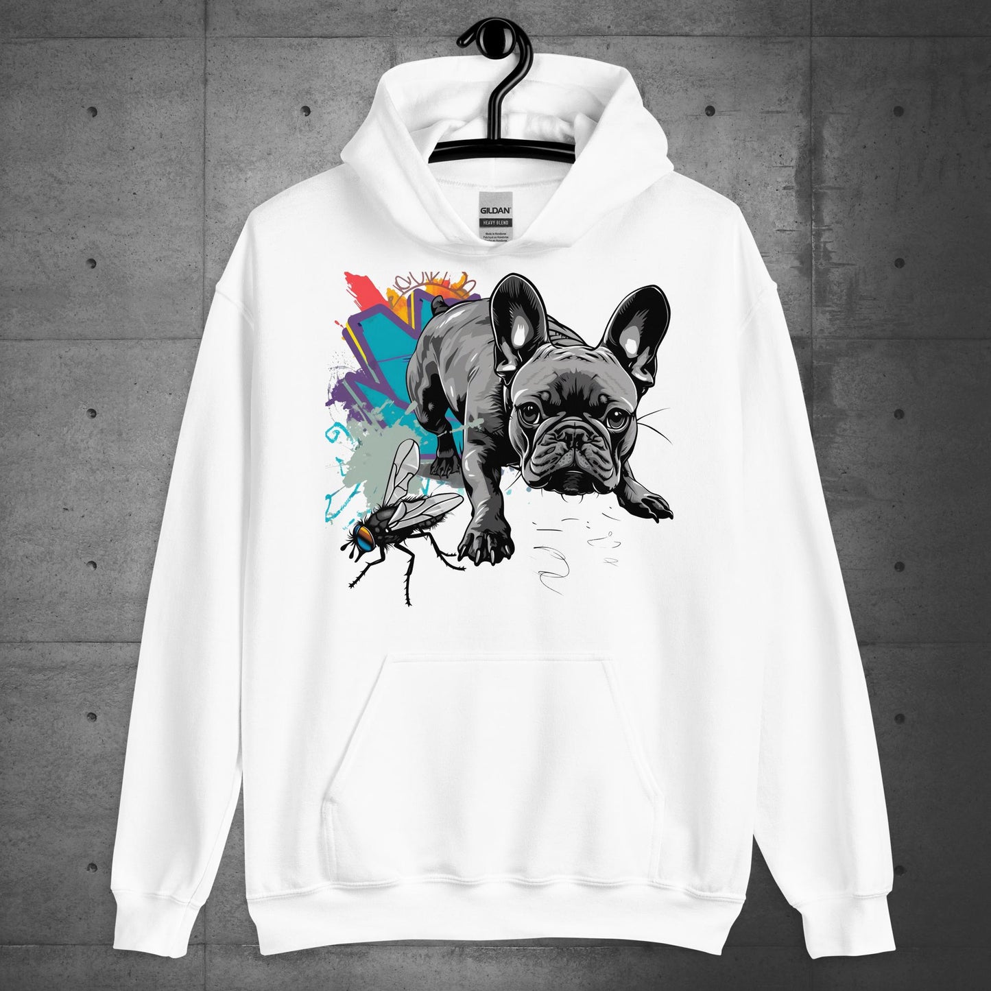 Unisex "Chasing Dreams" French Bulldog Hoodie