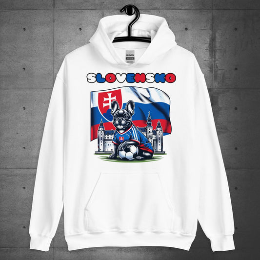 Frenchie Slovakian Football Unisex Hoodie - Frenchie Emporium