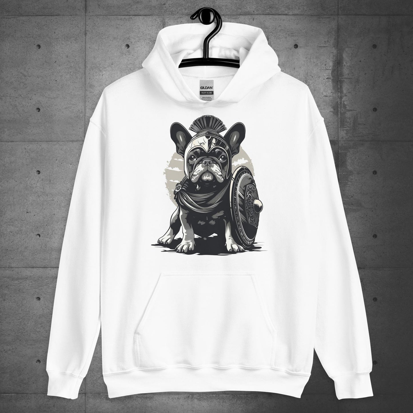 "Wisdom's Embrace" Frenchie Unisex Hoodie - Frenchie Emporium